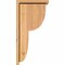 Ekena Millwork Crestline Smooth Corbel w/Backplate, Western Red Cedar, 7 1/2"W x 12"D x 24"H COR08X12X24CRE01SWR - alternate 4